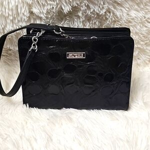 MICE Bags EUC Petite Mini Shell Ava Black Interchangeable Magnetic